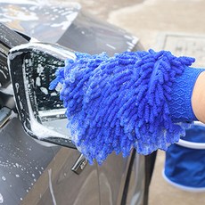 극세사 청소 장갑 걸레 부드러운 세차 손걸레 1P, 1개