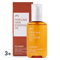 피엘디크 퍼퓸 헤어 에센스 오일 캔디, 100ml, 3개