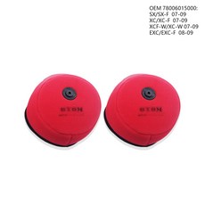 바이크 오토바이 폼 에어 필터 클리너 스폰지 KTM 125 150 250 300 350 SX XC-W EXC HUSQVARN FC TC FE TE, 03 78006015000 (2pcs)