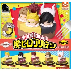 5종세트)스탠드스톤즈 푸치바스 나의 히어로 아카데미아 2탄 케이크 피규어 가챠 캡슐 나히아, 1개