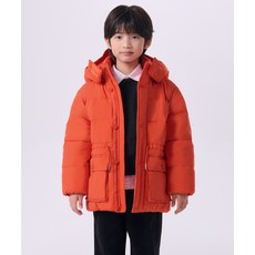 무신사 스탠다드 MUSINSA STANDARD KIDS 카라코람 패딩 파카 [탠저린] MKDJJBZ01-TN 371182