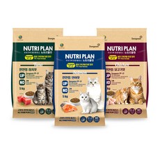 동원 뉴트리플랜 고양이 전연령 사료 15kg 혼합