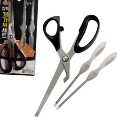 다용도 게 가위 편리한 해산물 가위 스테인리스 킹크랩 대게, 1개, 상세페이지 참조