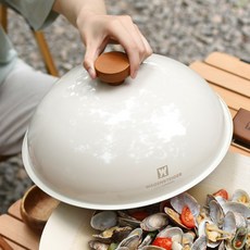 바겐슈타이거 스텐 레스팅커버 IVORY, 24cm, 1개