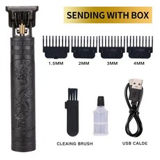 구렛나루 정리기 수염정리기 관리기 남성 면도기 콧수염 트리머 정리 턱수염, C. 블랙 롱 드래곤ABS 독일 수입 배터리 수명 19