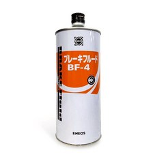 ENEOS BF-4 DOT 合成 煞車油 1L ABS 日本鐵罐 新日石, 1個