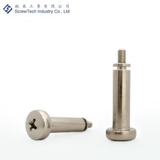 【銳禾】工廠直營 M3x27 散熱模組 盤頭/丸頭 十字槽 鍍鎳 特殊螺絲 PAM030270-CL0N, 1個
