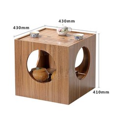 장기 테이블 바둑 책상 협탁 기원용 보드 장기책상 수납 사이드, 뼈대, A. (싱글) 430 x 430 x 410, 3박스