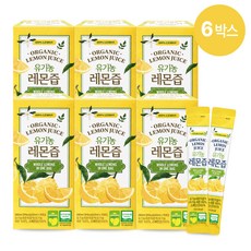 KDS 유기농 레몬즙 1박스, 300g, 6박스