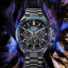 CITIZEN 星辰 GPS系列 宇宙幻彩 太陽能衛星對時 全球限定 鈦金屬 限量款男錶 CC4057-60E