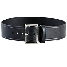 Aker Leather B07 개리슨 벨트 가죽 듀티 벨트 4.4cm(1.75인치) 너비 탈착식 크롬 센터 바 버클 미국 제조