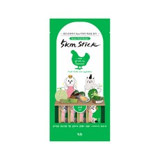 朝貢 5km Stick 雞胸肉肉泥條, 1個, 雞胸肉(骨關節), 14g, 雞胸肉