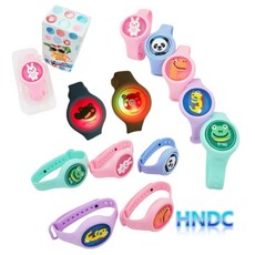HNDC HNDC 유아 아기 모기 퇴치 팔찌 썸머 밴드 모기기피제, 공룡, 1개