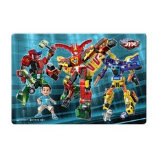 (새샘) 퍼즐5 헬로카봇 8절 (1개) biz*043ui