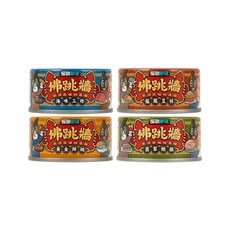 LitoMON 怪獸部落 佛跳牆澎派美味四喜罐 成幼貓, 海味三珍, 80g, 24罐