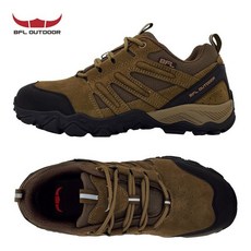 BFL 발편한 소가죽 트레킹화 TR66BR-M09 아웃도어 워킹화 6609