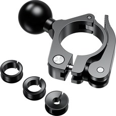 KEWIG 라이더굿즈 램마운트 볼직경 바이크 고프로 액션캠 핸드폰 핸들바 U볼트 마운트, 볼직경25mm