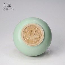 尋味堂 汝窯主人盃 140ml, 1個, 白虎