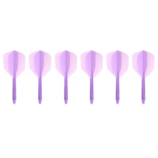 6개 4.5mm 2BA 플라스틱 전문 다트 플라이트 소프트 나사, 1) CHINA, 1개, 7) LT02-6 green