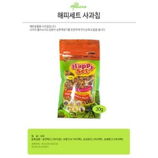 PSP 해피세트 한국과일칩 소동물 간식, 2개, 70g