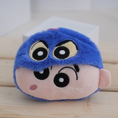 蠟筆小新造型毛絨玩偶, 藍色,12釐米, 1個