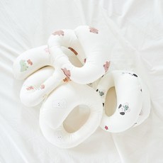베베누보 양면 라이너 목쿠션, 슈크림곰, 1개