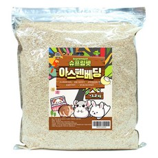 슈프림펫 아스펜베딩 햄스터베딩 토끼 소동물베딩 먼지없는 톱밥 베딩, 1개, 1.2kg
