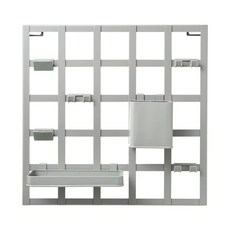 이케아 SNICKRA 스니크라 보드정리함세트 8종 38x38수납보드보관용기후크선반, 그레이그린_905.182.44