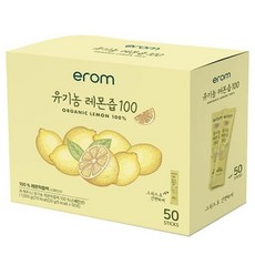 이롬 유기농 레몬즙 20g x 50, 1개