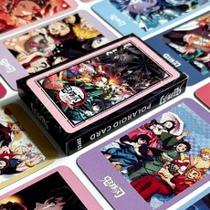 귀멸의칼날 귀칼 귀살대 캐릭터 포토카드 폴라로이드 30장 카드팩, 1팩