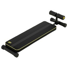 리브에어 싯업보드 복근운동기구 홈트용 윗몸일으키기 싯업벤치, 블랙