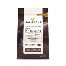 嘉麗寶 80% 苦甜巧克力鈕扣, 1個, 嘉麗寶80%純苦巧扣-2.5kg