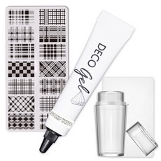 IVIt 美甲轉印貼組, 白色套裝