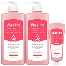 바세린 핸드크림 대용량 핸드로션 500ml 2개&60ml, 2개, 60ml