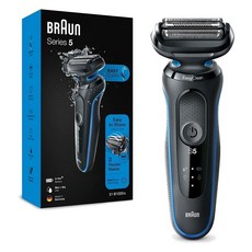 BRAUn 百靈 S5 易清潔電動刮鬍刀, 黑色, 51-B1000S