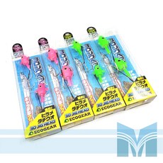 ECOGEAR 3D JIG HEAD 汲頭鉤 鉛頭鉤 14g/30g 綠色/粉色, 1個, 粉色 30g