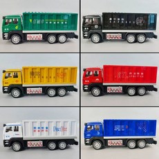 미니쿠퍼 썸머타임 PB8804 호환 블럭, G. 합금 관성 급행 트럭 랜덤 2개 모델