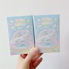 산리오 비치 홀리데이 멜로디 쿠로미 인형 데스크탑 장식품 블라인드 박스 캡슐토이 피규어, 3개
