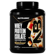 Nutrabio 分離乳清蛋白 香草焦糖, 1個, 2268g