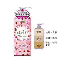 水平衡 香水潤髮乳, 1個, 潤-現正戀愛中