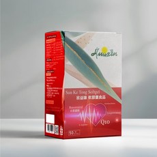 華鑫 Huaxin 欣益康 活性Q10+白藜蘆醇 軟膠囊食品 德國植萃配方 循環順暢 活力充沛 50粒, 1個, 50顆