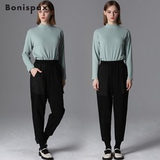 보니스팍스 핸드메이드 인조퍼 배색 캐쉬혼방 울 숏자켓