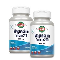 칼 마그네슘 오로테이트 200mg 킬레이트 캡슐 KAL Magnesium Orotate, 2개, 120정