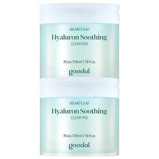 구달 어성초 히알루론 수딩 클리어 패드 (70매), 단품, 2개, 70매입