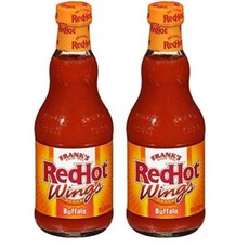 프랭크 레드핫 매운 버팔로 윙 소스 354ml 2개 Frank's RedHot Hot Buffalo Wings Sauce