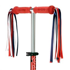 프롬아떼 어린이 아동 킥보드 자전거 핸들 장식 테슬 악세사리, 테슬_네이비레드, 1개