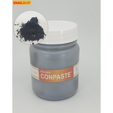 흑연가루 목탄 콘테 200ml 소형입자 (실습붓포함), 1개