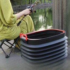 이동식 세차 버킷 경량의 카트 휴대용 수납 폴딩 1 18L 폴더 통-뚜껑 없음 04kg, 4. 37L 폴더 통-뚜껑 있음 1.3kg