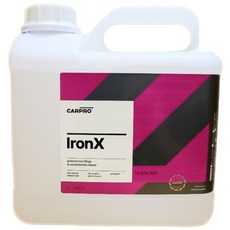 CarPro Iron X 鐵粉去除劑 - 汽車美容必備 輕鬆去除鐵粉 恢復車漆光澤, 1個, 4L
