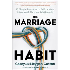 (영문도서)The Marriage Habit: 10 Simple Practices to Build a More Intentional Thriving Re... Hardcover, Convergent Books, English, 9780593736401